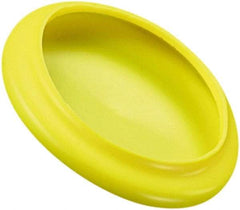 Caplugs - Flexible, Round Head Flange Cap - 4.155" OD, 1/16" Long, Vinyl, Red - Makers Industrial Supply