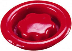 Caplugs - Round Head, Threaded Plug - Vinyl, Red - Makers Industrial Supply