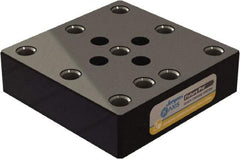 Jergens - 130mm Long x 130mm Wide x 35mm High Steel Fixture Plate - 35mm Plate Thickness - Makers Industrial Supply