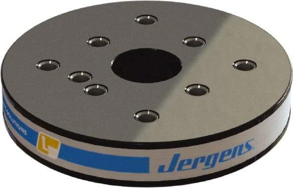 Jergens - 210mm Long x 210mm Wide x 35mm High Steel Fixture Plate - 35mm Plate Thickness - Makers Industrial Supply