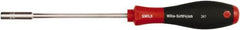 Wiha - 5.5mm Hollow Shaft Nutdriver - Cushion Grip Handle, 14.2" OAL - Makers Industrial Supply