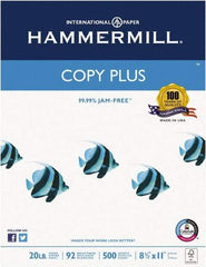 Hammermill - 8-1/2" x 11" White Copy Paper - Use with Laser Printers, Copiers, Fax Machines, Multifunction Machines - Makers Industrial Supply