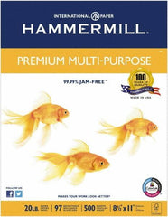 Hammermill - 8-1/2" x 11" White Copy Paper - Use with Inkjet Printers - Makers Industrial Supply