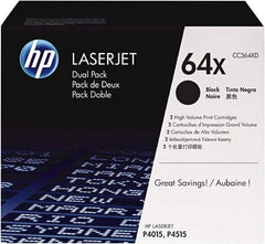 Hewlett-Packard - Black Toner Cartridge - Use with HP LaserJet P4015, P4515 - Makers Industrial Supply