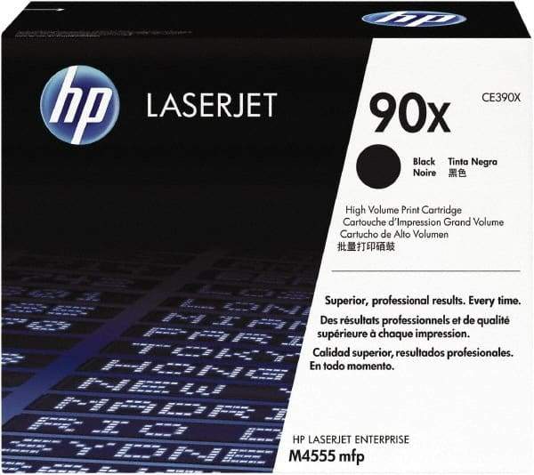 Hewlett-Packard - Black Toner Cartridge - Use with HP LaserJet Enterprise 600 Printer M602, 600 Printer M603, M4555 mfp - Makers Industrial Supply