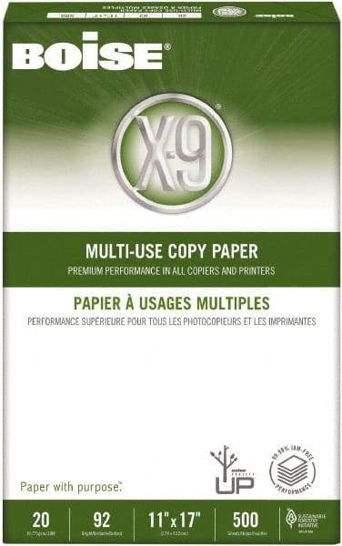 Boise - 11" x 17" White Copy Paper - Use with High-Speed Copiers, High-Speed Printers, Fax Machines, Multifunction Machines - Makers Industrial Supply