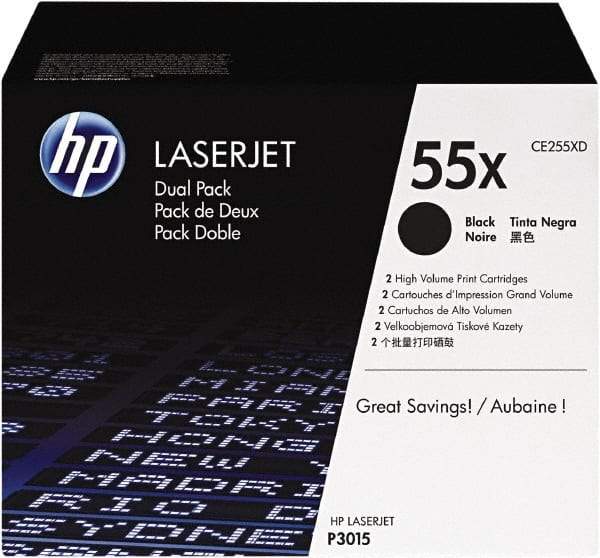 Hewlett-Packard - Black Toner Cartridge - Use with HP LaserJet Enterprise 500 MFP M525, flow MFP M525c, P3015, LaserJet Pro M521dn - Makers Industrial Supply