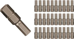 Wiha - 1/8" Hex Screwdriver Bit - 1/4" Drive, 25mm OAL - Makers Industrial Supply