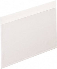 Pendaflex - 3 x 5", Letter Size, Clear, Pocket Folders - Assorted Tab Cut Location - Makers Industrial Supply