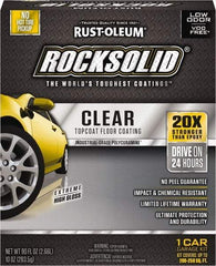 Rust-Oleum - 70 oz Clear Floor Coating - Low Odor & Chemical Resistant - Makers Industrial Supply