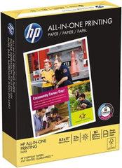 Hewlett-Packard - 8-1/2" x 11" White Copy Paper - Use with Multifunction Machines, Laser Printers, Inkjet Printers - Makers Industrial Supply