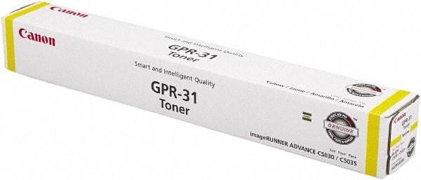 Canon - Yellow Toner Cartridge - Use with Canon imageRUNNER ADVANCE C5035, C5030 - Makers Industrial Supply