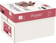 Pioneer - 8-1/2" x 11" Bright White Copy Paper - Use with Copiers, Inkjet Printers, Laser Printers - Makers Industrial Supply