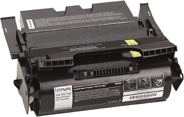 Lexmark - Black Toner Cartridge - Use with Lexmark T640, T642, T644 - Makers Industrial Supply