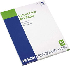 Epson - 8-1/2" x 11" White Photo Paper - Use with Inkjet Printers - Makers Industrial Supply