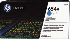 Hewlett-Packard - Cyan Toner Cartridge - Use with HP Color LaserJet Enterprise M651 - Makers Industrial Supply