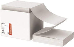 UNIVERSAL - White Computer Paper - Use with Tractor-Feed Printers - Makers Industrial Supply