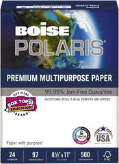 Boise - 8-1/2" x 11" White Copy Paper - Use with Laser Printers, Copiers, Inkjet Printers - Makers Industrial Supply