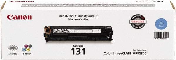 Canon - Cyan Toner Cartridge - Use with Canon imageCLASS LBP7110Cw, MF8280Cw - Makers Industrial Supply