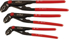 Wiha - 3 Piece Insulated Plier Set - Comes in Box - Makers Industrial Supply