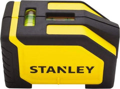 Stanley - 1 Beam 15' Max Range Alignment Laser - Red Beam, 1/8" at 10' Accuracy, 9" Long x 7-1/2" Wide x 2" High, Battery Included - Makers Industrial Supply