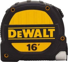 DeWALT - 16' x 1-1/4" Tape Measure - 1/16" Graduation, Inch Graduation Style - Makers Industrial Supply