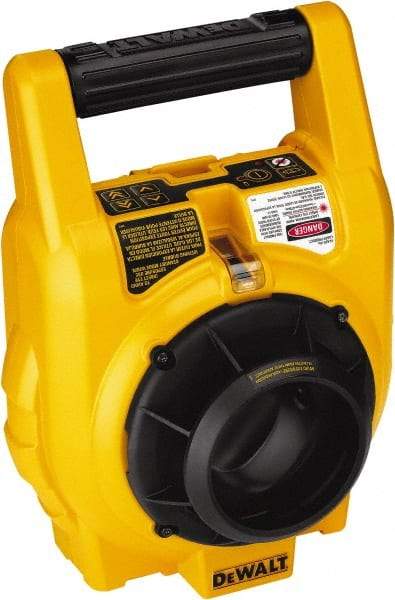 DeWALT - 1,000' Measuring Range, 1/4" at 100' Accuracy, Self-Leveling Rotary Laser - ±5° Self Leveling Range, 60 & 600 RPM, 1 Beam, 2 D Alkaline Battery Included - Makers Industrial Supply