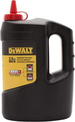 DeWALT - 5 Lb Container Chalk Refill - Red - Makers Industrial Supply