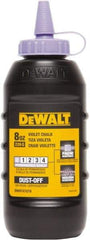 DeWALT - 8 oz Container Chalk Refill - Violet - Makers Industrial Supply