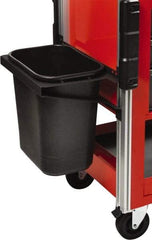 Proto - Tool Box Plastic Trash Can Holder - 19-1/2" Wide x 11-1/2" Deep x 7" High, Black, For JUC3743-3SG, JUC1834-SG-LK, JUC1834-5SG-SC - Makers Industrial Supply