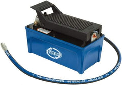 Kurt - 5,000 psi Hydraulic Pump & Jack - 127 Cu In Oil Capacity, Use with Double & Single Acting Cylinders, Advance, Hold & Retract - Makers Industrial Supply