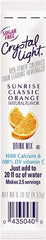 Crystal Light - On the Go, Sunrise Orange, .16 oz Packets, 30/Box - Makers Industrial Supply