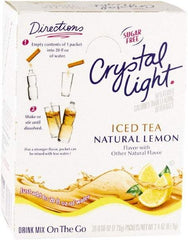 Crystal Light - On the Go, Iced Tea, .16 oz Packets, 30/Box - Makers Industrial Supply