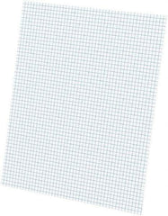 AMPAD - 50 Sheet, 6-5/8 x 9-1/8", Quadrille Quadrille Pads - White - Makers Industrial Supply