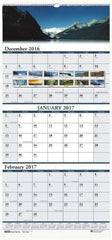 House of Doolittle - 12 Sheet, 9-1/4 x 11-7/8", Wall Calendar - Makers Industrial Supply