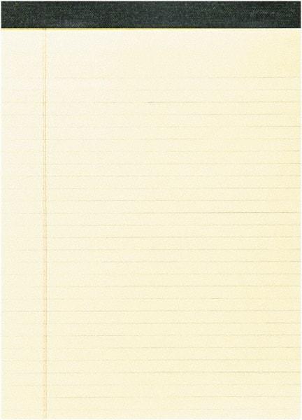 Roaring Spring - 40 Sheet, 5 x 8", Legal (Style) Legal Pad - Canary - Makers Industrial Supply