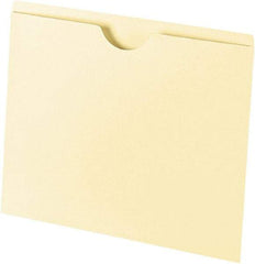 UNIVERSAL - 8-1/2 x 11", Letter Size, Manila, File Jacket - 11 Point Stock - Makers Industrial Supply