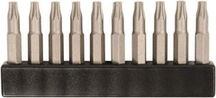 Wiha - 4mm Drive T15 Torx Screwdriver Bit - 28mm OAL - Makers Industrial Supply