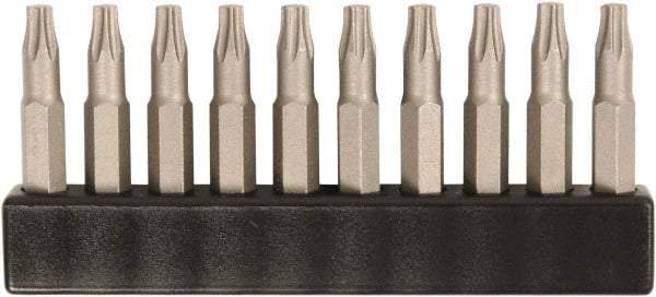 Wiha - 4mm Drive T8 Torx Screwdriver Bit - 28mm OAL - Makers Industrial Supply