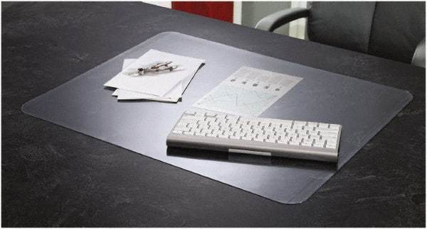 Artistic - 38" x 24" Clear Desk Pad - Use with Desk - Makers Industrial Supply