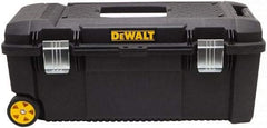 DeWALT - Tool Box - 28-1/2" Wide x 12-1/2" Deep x 12" High, Plastic, Black - Makers Industrial Supply