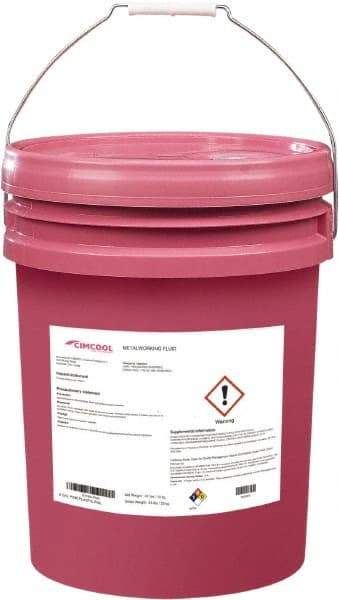 Cimcool - 5 Gal Pail Cutting & Grinding Fluid - Semisynthetic - Makers Industrial Supply