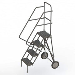 TRI-ARC - Rolling & Wall Mounted Ladders & Platforms Type: Rolling Style: Rolling Platform Ladder - Makers Industrial Supply