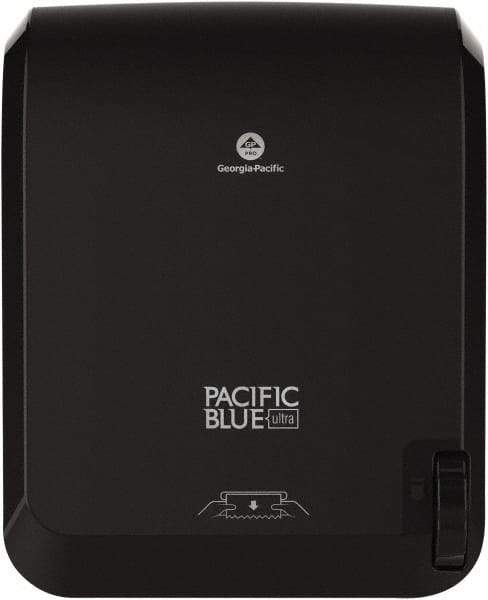 Georgia Pacific - Manual, Plastic Paper Towel Dispenser - 16" High x 12.9" Wide x 9" Deep, 1 Roll 8", Black - Makers Industrial Supply