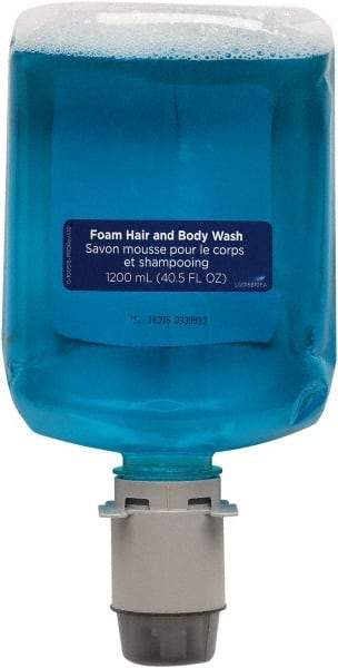 Georgia Pacific - 1,200 mL Dispenser Refill Aloe Fragrance Hair & Body Wash - Blue, For Use with 53057, 53058 & 53060 - Makers Industrial Supply