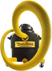 Dustless Technologies - 16 Gal, Plastic Tank, Vacuum - 5 hp, 11.5 Amps - Makers Industrial Supply