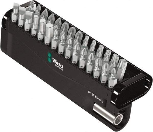 Wera - Posidriv Bit Set - 1/4" Drive - Makers Industrial Supply