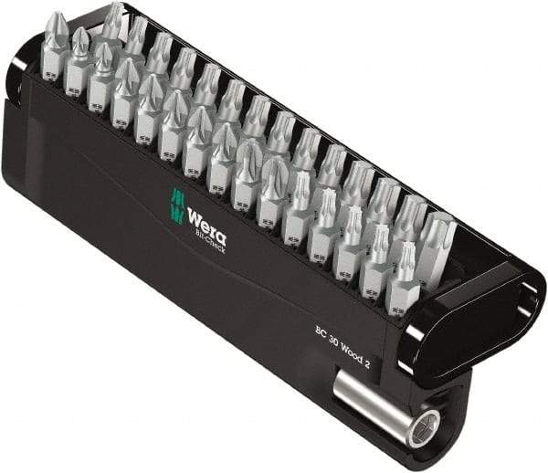 Wera - Posidriv Bit Set - 1/4" Drive - Makers Industrial Supply