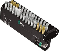 Wera - Power & Impact Screwdriver Bit Sets Point Type: Slotted; Hex; Phillips; Torx; Pozidriv Tool Type: Slotted; Hex; Phillips; Torx; Pozidriv - Makers Industrial Supply