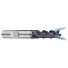 10mm Dia. - 72mm OAL - 4 FL Variable Helix Firex Carbide End Mill - Makers Industrial Supply